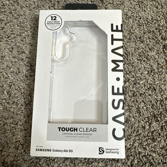 NEW Case-Mate Tough Case for Samsung Galaxy A16 (5G) Clear - Picture 1 of 4